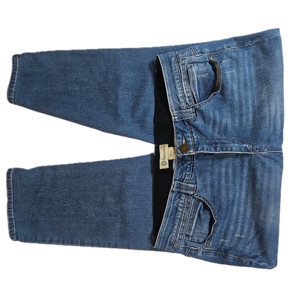 Democracy Jeans Womens 20W Blue Ab Technology Stretch Denim Plus Size Curvy - Picture 5 of 6